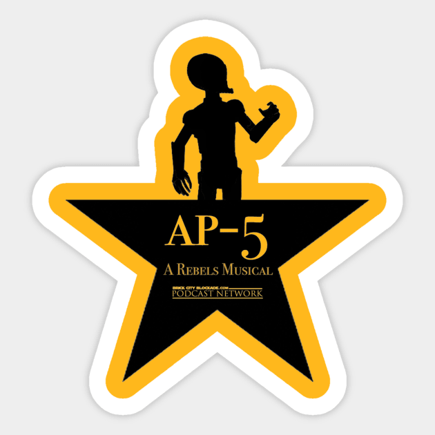 AP-5 | A Rebels Musical Sticker by Blockade Shop | Official Fan Store